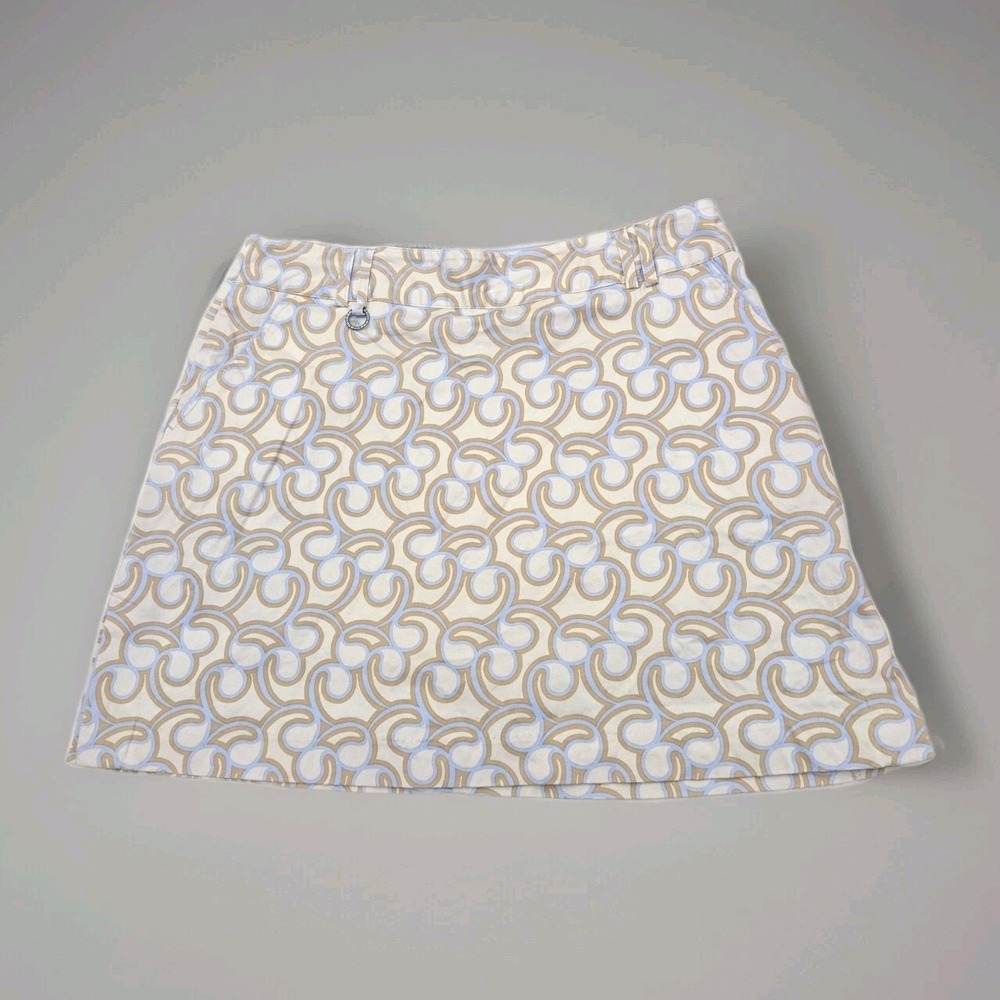 Sport Haley Skort Womens Sz 12 Paisley Hike Tennis Golf Colorful Sporty Summer